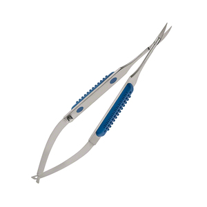 Ciseaux microchirurgicaux Mueller courbés, tranchants, 120 mm, pour microchirurgie neurologique, dissection précise des tissus, outil en acier inoxydable - Product Image 5