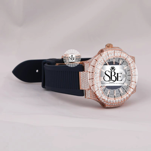 High Quality Diamond Stainless Steel Analog <b>Automatic</b> Men's Luxury Watch Hot Selling Hip-hop Premium - Product Image 2