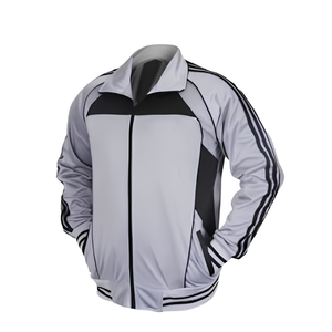 Ropa Deportiva de Fitness para Hombre y Mujer, Ropa Deportiva de Invierno para Yoga, Running, Gimnasio, Entrenamiento, con Cierre de Cremallera, Ajuste Holgado, Sin Costuras, Acanalado - Product Image 1