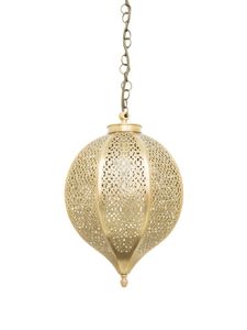 <b>Decorative</b> Metal <b>Moroccan</b> Lamp Handcrafted Lantern with Exotic <b>Moroccan</b> Design for Living Room Table Display - Product Image 4