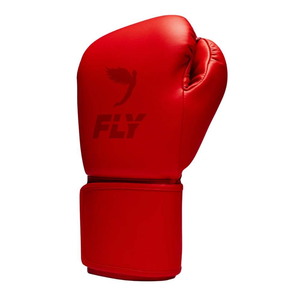 Fly Boxing Gloves Blue Kickboxing Gloves Made with Real Leather Fly Sparring Gloves High-Density Protective <b>Foam</b> <b>Padding</b> Gloves - Product Image 5