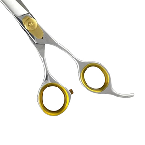 Ciseaux professionnels pour coiffure et toilettage d'animaux en acier inoxydable, ciseaux de barbier pour salon, couleur personnalisée, faible MOQ, fabricant OEM - Product Image 4