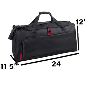 Sac de sport unisexe en polyester de haute qualité, couleur unie, capacité 30-40L, style décontracté, fermeture éclair, poignée souple, durable - Product Image 5