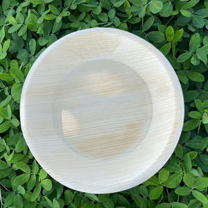 Premium Look Handmade Areca Palm Leaf <b>Plates</b> with Strong <b>Disposable</b> Serving <b>Plates</b> for Weddings Hotels Cafes and Luxury Catering - Product Image 4