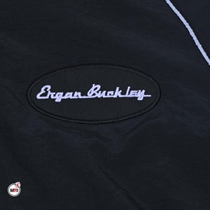 Chaqueta con Capucha Negra para Hombre Organ Buckley, con Cierre, Logotipo Bordado, Resistente al Viento, Informal, de Punto, de Algodón, Corte Holgado, Estampado Animal, para Invierno - Product Image 6