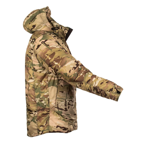 Veste de chasse camouflage personnalisée avec logo, unisexe, en softshell, pour l'hiver, respirante, à sublimation, performante, avec fermeture éclair - Product Image 5