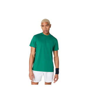 Conjunto de Falda Plisada Verde para Mujer con Top Corto Blanco y Chaqueta, Ropa Deportiva Transpirable para Adultos - Product Image 1