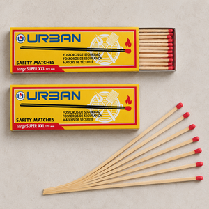 Eco Friendly Barbeque Safety Matches Wooden Long Matchsticks for BBQ Grill Kitchen Outdoor Cooking and Fireplace - Product Image 1