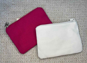 Pochette à rouge à lèvres Western Seed en toile perlée avec fermeture éclair, mini sac à main - Product Image 4