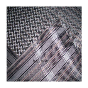 Pañuelo/Hijab Keffiyeh de Algodón Suave de Verano para Mujer Musulmana, de Alta Calidad, con Bloques de Color, Estilo Arfat, a la Moda - Product Image 5