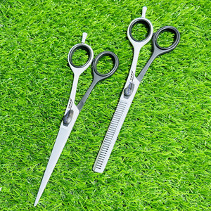 Ciseaux de coiffure professionnels en acier inoxydable de 7 pouces, lot de 2, ultra-affûtés, pour la coupe des cheveux – Vente chaude - Product Image 6