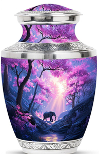 Wholesale Metal Cremation Urns <b>for</b> Adult Human <b>Ashes</b> Modern Design Funeral Supplies Casket Memorial <b>Keepsake</b> - Product Image 4