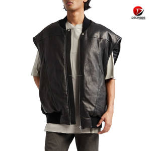 2025 vestes de moto en cuir décontractées coupe-vent personnalisées pour la course et le vélo prix de gros - Product Image 1