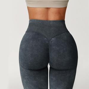 Leggings de Yoga Roregal sin Costuras, Cintura Alta, Efecto Levanta Glúteos, Ajustados, para Correr, Fitness y Yoga - Product Image 4