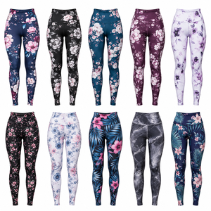 Leggings Personalizados para Mujer, Cintura Media, Diseño Sólido, Secado Rápido, Transpirables, Material Spandex/Nylon, Cintura Elástica, Largo Completo, para Gimnasio - Product Image 2