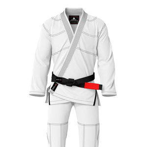 ชุดยูโดบราซิลเลี่ยนยิวยิตสู (BJJ Gi) สำหรับมืออาชีพ ชุดฝึกซ้อมแบบหนา รับผลิตพร้อมปักโลโก้ตามสั่ง - Product Image 3