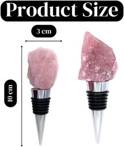 Tapón de Botella de Vino de Aleación con Tapa de Cristal Reutilizable Personalizado, con Cierre Metálico Hermético, Compatible con Cualquier Botella de Vino - Product Image 2