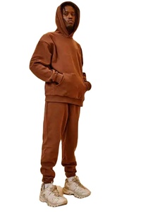 ชุดวอร์มเสื้อฮู้ดแบบสวมหัวสำหรับผู้ชายชุดวอร์มพิมพ์ลายสตรีทแวร์ไซส์ใหญ่พิเศษ - Product Image 4