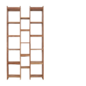 Meubles d'intérieur de style minimaliste, étagères en bois pour le bureau et la décoration, décoration de meubles en bois - Product Image 5