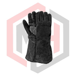 Guantes de Soldadura MIG de Cuero de Calidad, Color Personalizado, Guantes de Seguridad Completos, Flexibles, Transpirables, Resistentes a Desgarros, Aislantes del Calor - Product Image 1