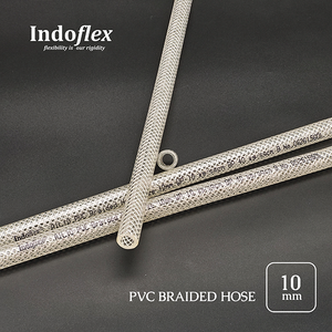 Tuyau tressé en PVC transparent Ascent India pour diesel, 10 mm ID x 15 mm OD, renforcé en polyester, pour transfert de carburant - Product Image 4