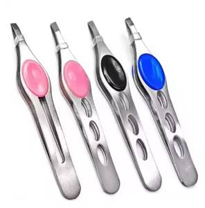 Hot Sale 100% High Quality Stainless Steel Pointed Tip Multifunctional Eco-Friendly <b>Eyebrow</b> Tweezers for <b>Hair</b> <b>Removal</b> Grooming - Product Image 6