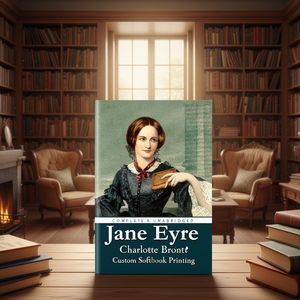 Jane Eyre by Author Charlotte Bront <b>Paperback</b> Custom Softcover <b>Book</b> Printing - Product Image 3