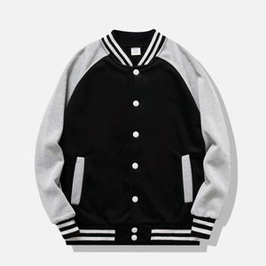 Veste universitaire à capuche unie pour homme, style streetwear, avec broderie ou impression de logo personnalisé sur le devant, fabricant OEM/ODM en gros - Product Image 6