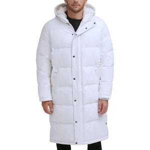 OEM ODM Long Padded Puffer Long Coats Unisex Heavy <b>Warm</b> Winter Outerwear Custom Manufacturer Wholesale Supplier Unisex Coat - Product Image 5