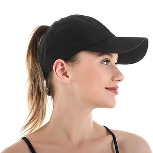 Gorra de Béisbol Negra de Malla, 6 Paneles, Ajustable, Unisex, Estilo Casual, Color Sólido, Transpirable, para Exteriores, Primavera/Verano, Estilo Adulto - Product Image 5