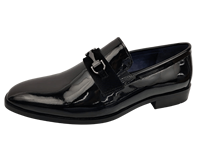 Dlords Declan – Mocassins noirs pour hommes à lacets, en synthétique, à bout pointu, motif à carreaux, semelle intermédiaire en EVA, semelle extérieure en caoutchouc