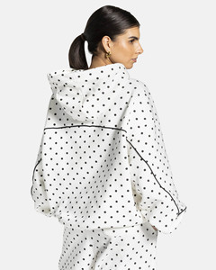 Survêtements pour femmes en gros, deux pièces, avec logo personnalisé, sweat à capuche oversize avec passepoil, respirants, style streetwear - Product Image 4