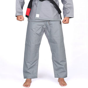 ชุดยูโด BJJ แบบขายส่งสั่งทำพิเศษ ผ้าฝ้าย 100% ทนทาน ไม่หดตัว ทรงปกติ สำหรับผู้ใหญ่ ชุดศิลปะการต่อสู้ พร้อมโลโก้ด้านหน้า - Product Image 4