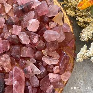 หินควอทซ์โรสหินกรวดธรรมชาติหินกรวดหินกึ่งมีค่างานฝีมือจาก fengshu - Product Image 1