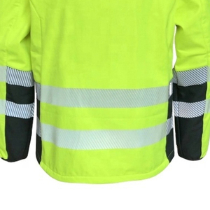 Road Safety Jacket High Visibility <b>Work</b> Wear <b>Waterproof</b> Reflective Winter Security Jacket High Visibility Reflective Safety - Product Image 5