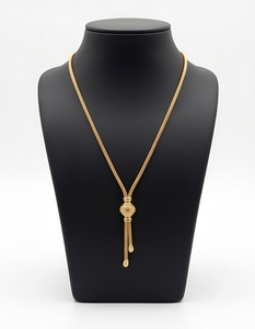 DIVYORO Women's Classic <b>Copper</b> Alloy 22k Gold Plated Square Box Link <b>Chain</b> for Religious Ceremonies & Everyday Wear - Product Image 1