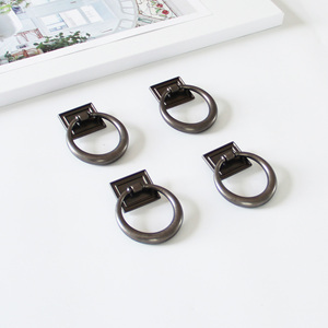 Tiradores Redondos de Aleación de Zinc Duraderos con Base Cuadrada para Gabinetes de Cocina, Cajones de Comedor, Cómodas y Mesitas de Noche - Product Image 2