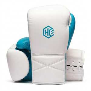 Hot Selling OEM ODM White Blue Custom Boxing Set Genuine Cowhide Leather Boxing Gloves <b>Head</b> Guard Groin Protector Wholesale - Product Image 4