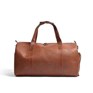 Bolsa de Viaje Marrón Premium de Moda con Múltiples Compartimentos, Bolsa de Cuero de Moda, Logotipo Personalizado, Proveedor OEM al por Mayor - Product Image 2