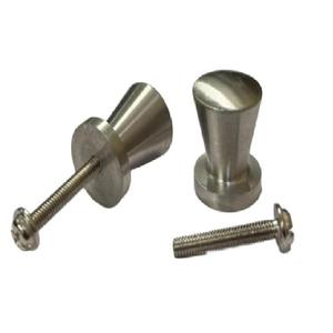 ลูกบิดตู้สแตนเลสทันสมัยพร้อมสกรู ที่จับลิ้นชักตู้เสื้อผ้าที่ทนทานสำหรับเฟอร์นิเจอร์ครัวและตู้เสื้อผ้า - Product Image 1