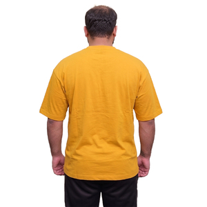 T-shirt Homme Oversize Personnalisé avec Logo, Coton Lourd 100%, Épaules Tombantes, Idéal Gym, Fitness, Streetwear – Vente en Gros - Product Image 3