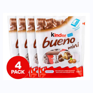 Wholesale Kinderr Bueno 43g Milk <b>Chocolate</b> Covered Wafer Snack Bar Premium Quality <b>Chocolate</b> - Product Image 5