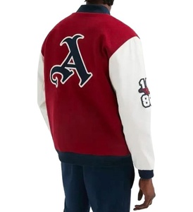 Fabricant de vestes universitaires, veste pull universitaire personnalisée, maillot de football pour hommes, veste de baseball vierge pour hommes en gros - Product Image 2