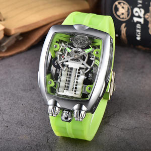 Elegante Reloj de Cuarzo para Hombre Jacob, Corte Clásico de Lujo, Reserva de Energía, Manecillas de Cristal, Correa de Cuero Genuino, Resistente al Agua 5BAR - Product Image 5