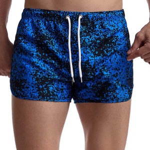 Nouveau Prix Abordable 2026 – Short de Bain Homme Personnalisé avec Logo, Blanc Uni, Séchage Rapide, pour Plage et Piscine - Product Image 3