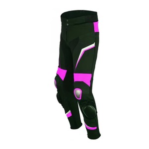 Best Selling Men Motorbike Leather Pants Flexible Riding Comfort OEM ODM High Quality Apparel - Product Image 2