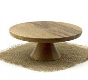 Support à gâteau en bois naturel, présentoir à desserts pour café, boulangerie, mariage, table et cuisine à domicile - Product Image 2