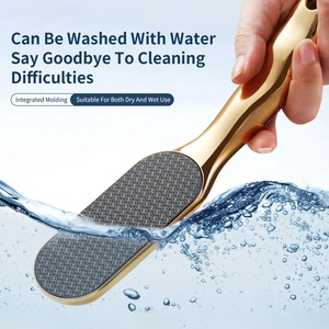 Râpe à pieds en verre nano grainé pour éliminer les peaux mortes, nettoyeur de talons et de semelles, outil de pédicure facile à nettoyer pour salon et usage domestique, suspendable - Product Image 6