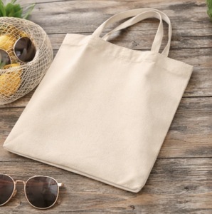 Sacs fourre-tout en coton 100 % avec poignée courte, imprimés sur mesure pour usage quotidien, prix d'usine sur les sacs de courses en coton – Vente en gros - Product Image 5