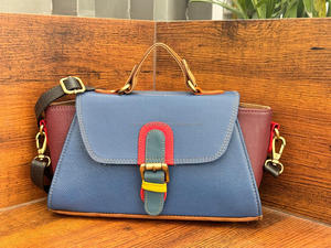 Sac en cuir fait main sac à main en cuir recyclé pour femmes Western cuir coloré petit sac à bandoulière sac à bandoulière sacs à bandoulière - Product Image 3